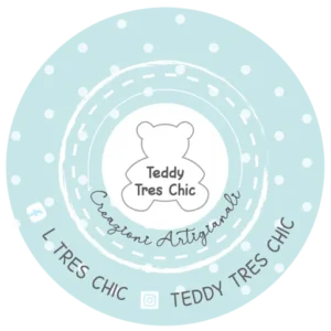 Sacchetto Portabiancheria ecrù con orsetto a righe prov