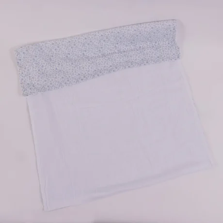 Copertina duble-face in mussola bimbo