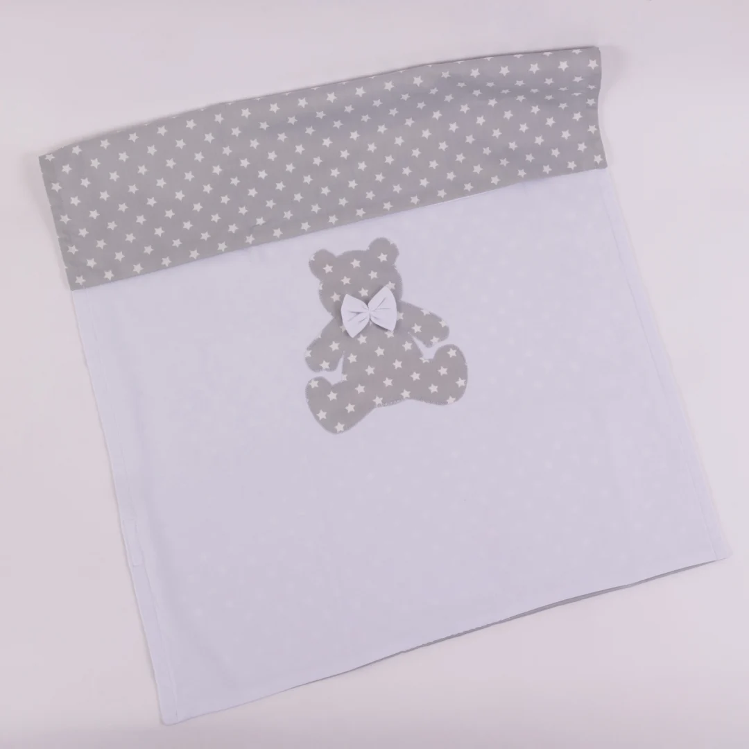 Copertina duble-face grigia e bianca Copertina duble-face grigia e bianca - immagine 3