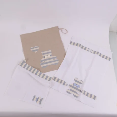 Set asilo bimbo righe provenza