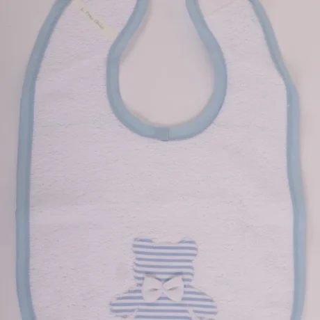 Bavaglino pappa orsetto righe