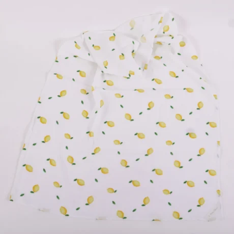 Copertina mussola limoni