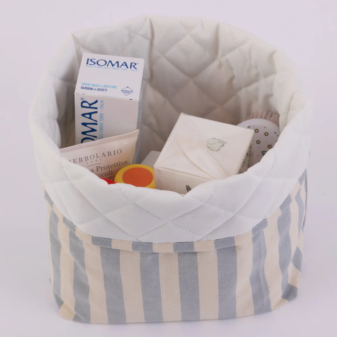 Portaprodotti righe provenza Portaprodotti righe provenza - immagine 2