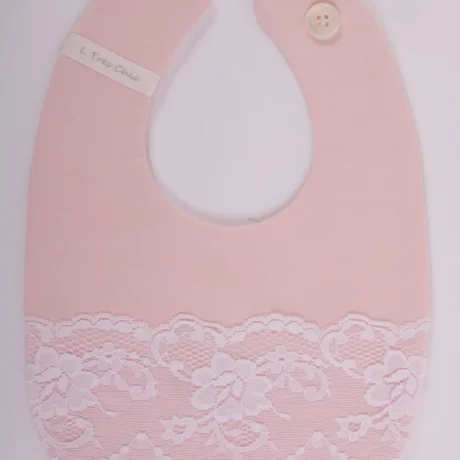 Bavetta bimba rosa pizzo