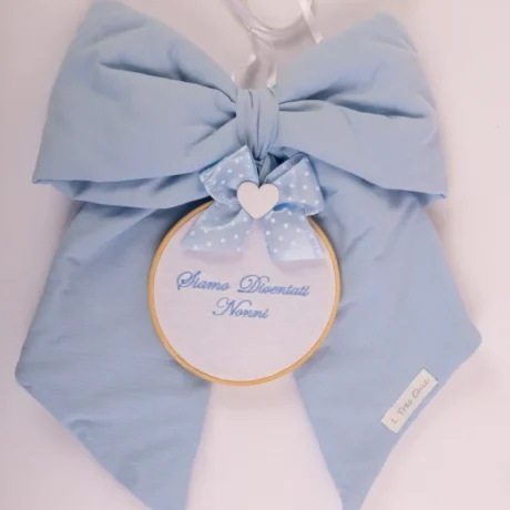 Fiocco Nascita con telaio Nonni