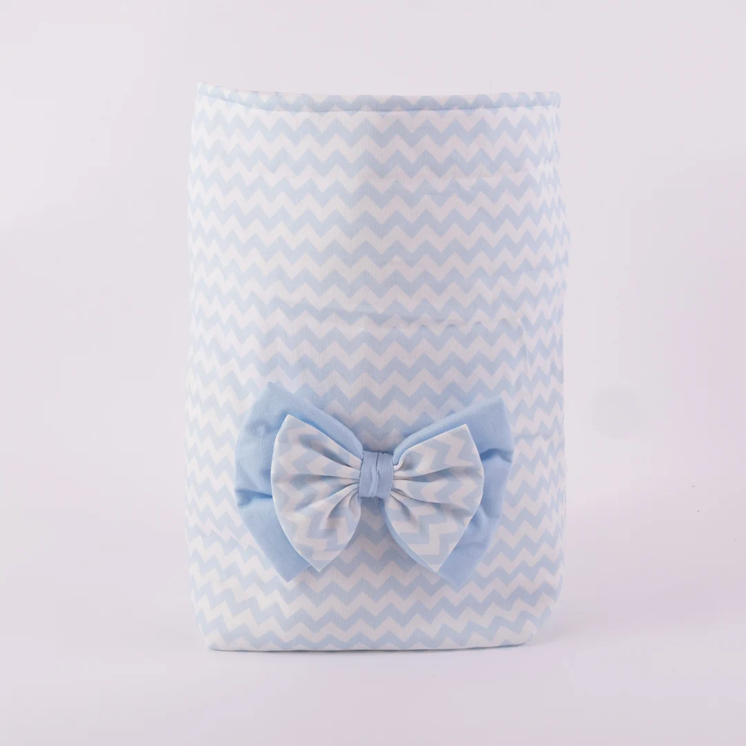 Portapannolini zig zag celeste Portapannolini zig zag celeste - immagine 4