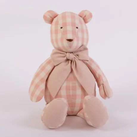 Orso quadri grandi rosa 3D