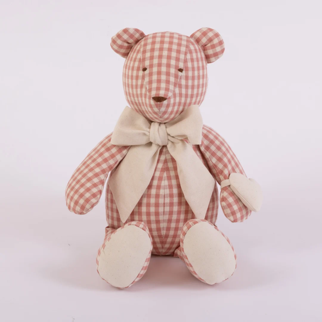 Orso quadretti piccoli rosa 3D Orso quadretti piccoli rosa 3D