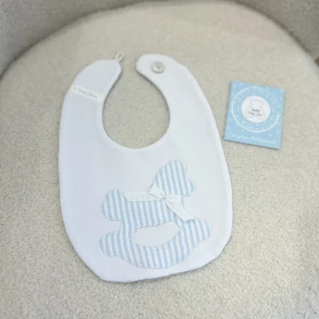 Bavetta bimbo cavallo a dondolo righe