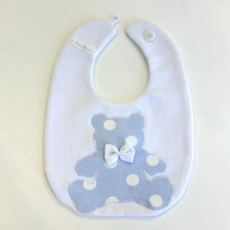 Bavetta orsetto bimbo pois