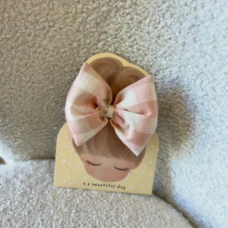 Elastico Fiocco quadretti grandi