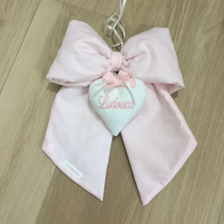 Fiocco Nascita bimba con cuore