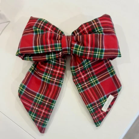 Fiocco Tartan Rosso