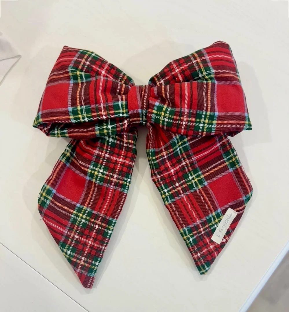 Fiocco Tartan Rosso Fiocco Tartan Rosso